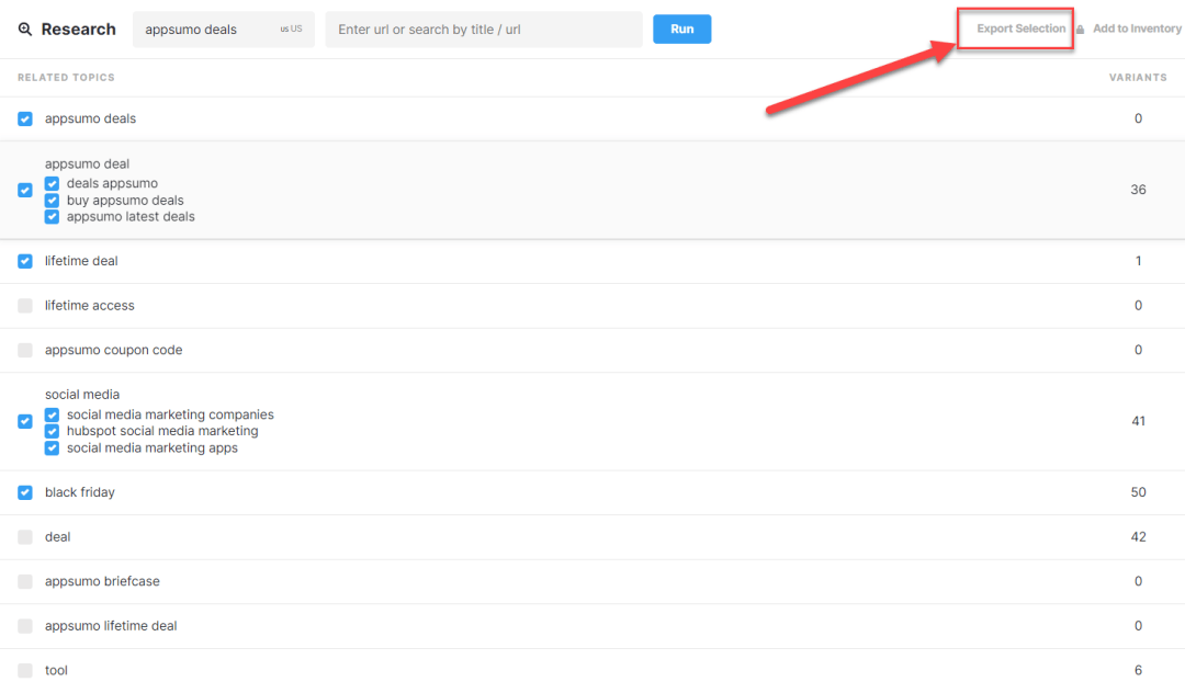 marketmuse export feature marketmuse export feature