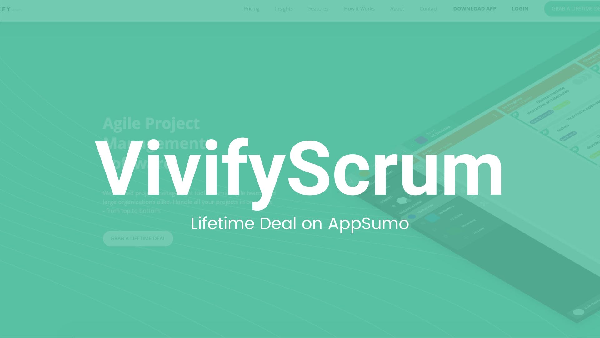 VivifyScrum: Managing Teams and Projects