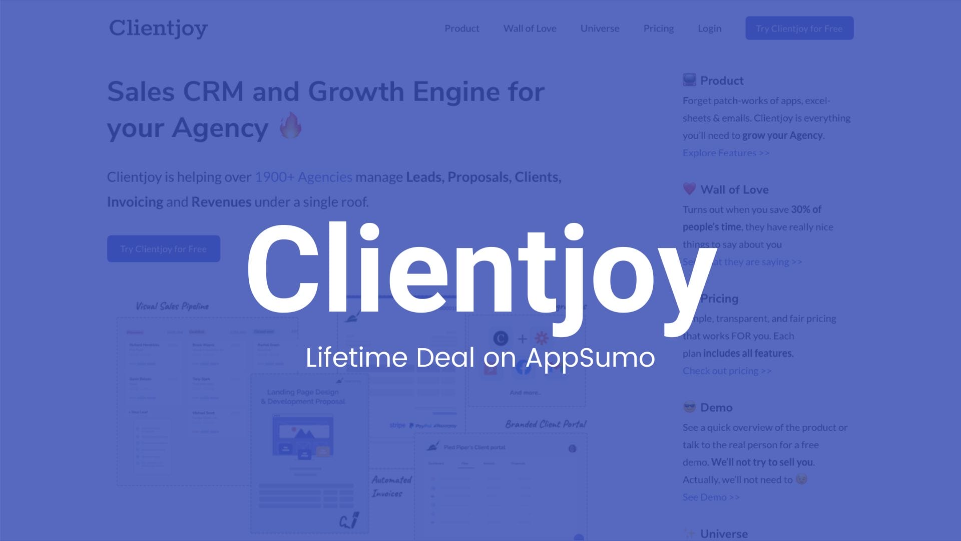 ClientJoy:  The Platform Who Can Handle It All
