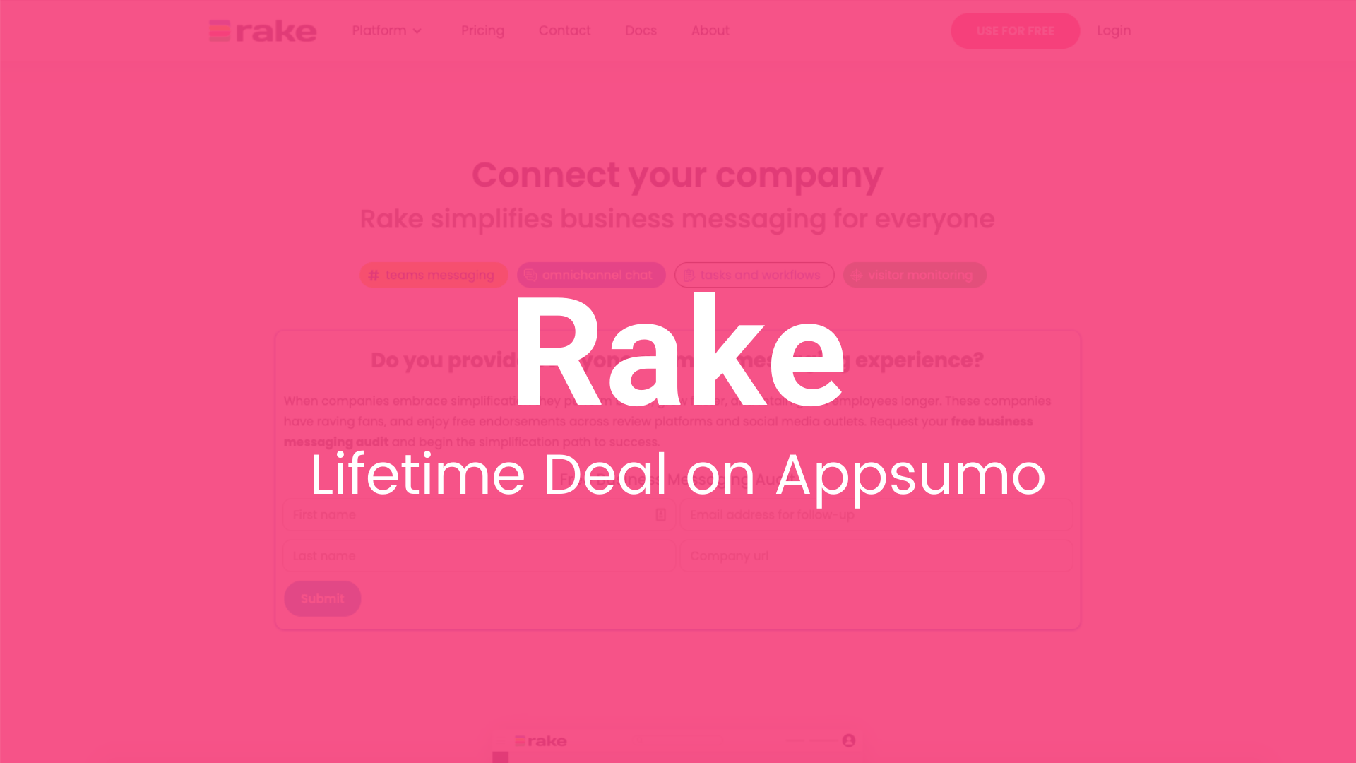 rake: Simplifying Messaging for Your Company