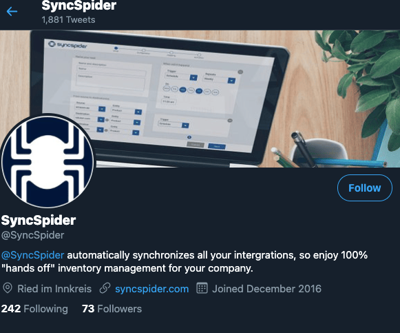 syncsp-twitter Wisernotify twitter