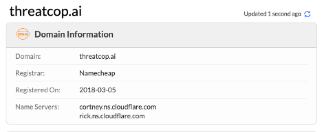threatcop-domain Wisernotify whois