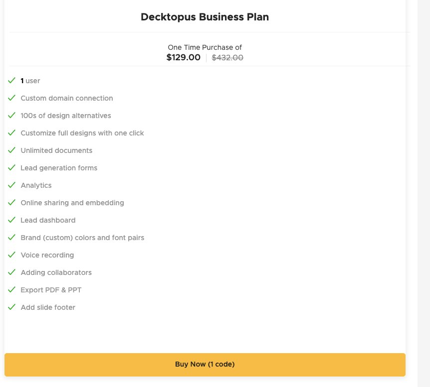 Decktopus Deal Decktopus Deal