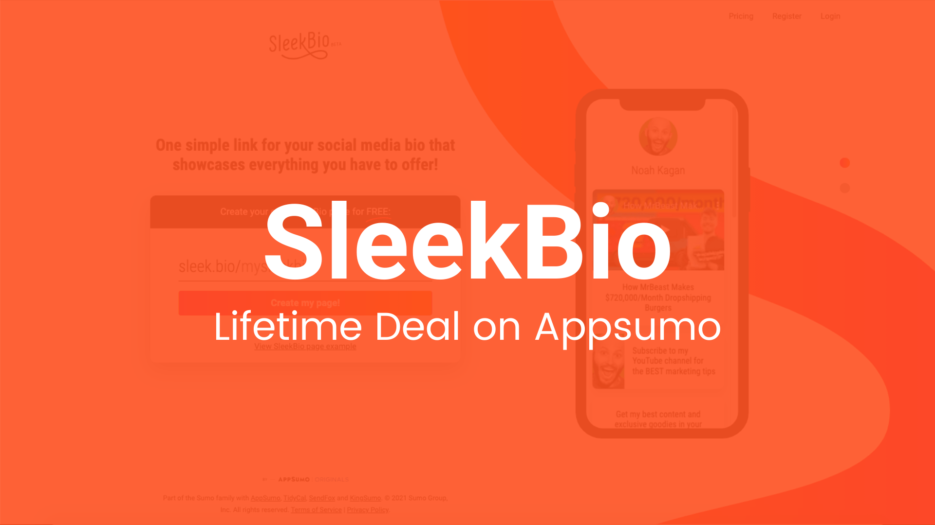 SleekBio: Creating Social Media Bio to Showcase Every Asset