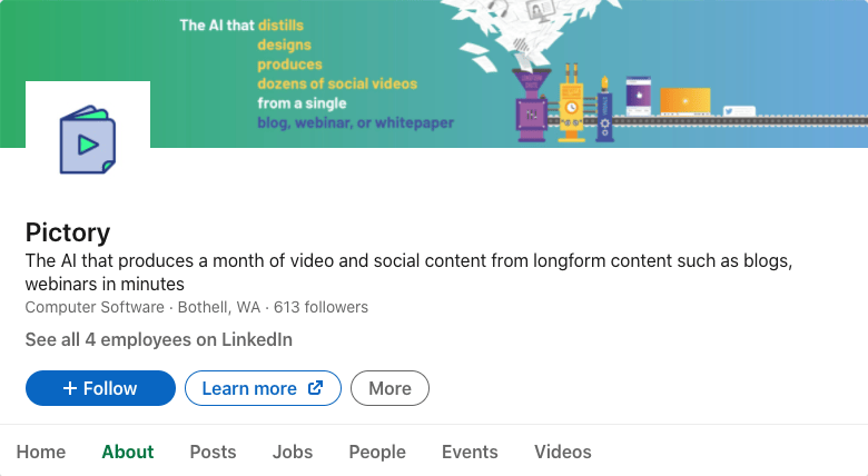 Pictory: Create Engaging Videos From Long-Form Content with Smart AI Solution 2021 3 Pictory LinkedIn