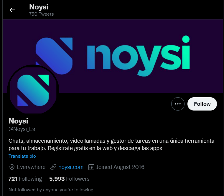 Noysi Twitter