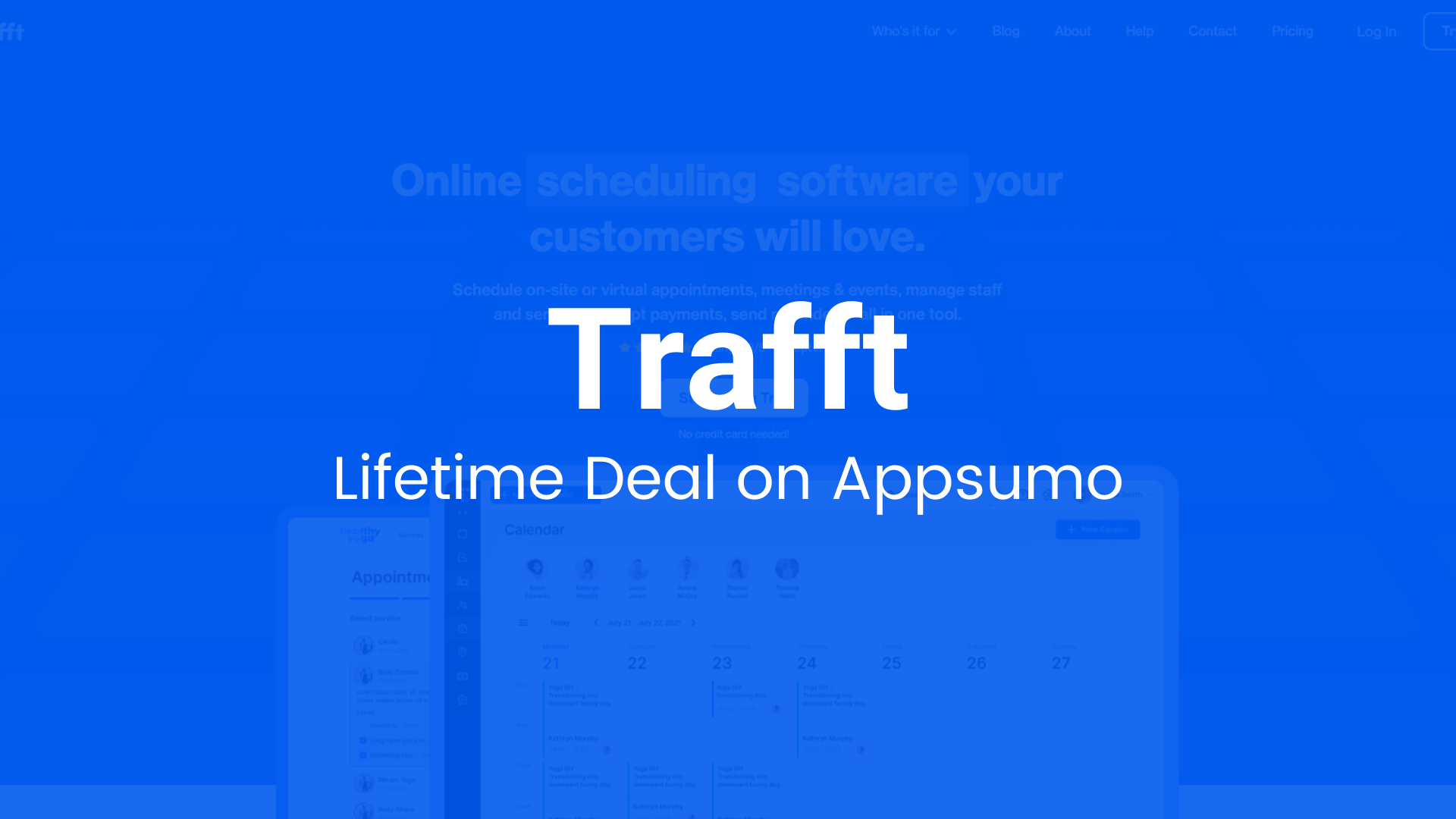 Trafft: The Best Scheduling Software Both You and Your Customers Will Love