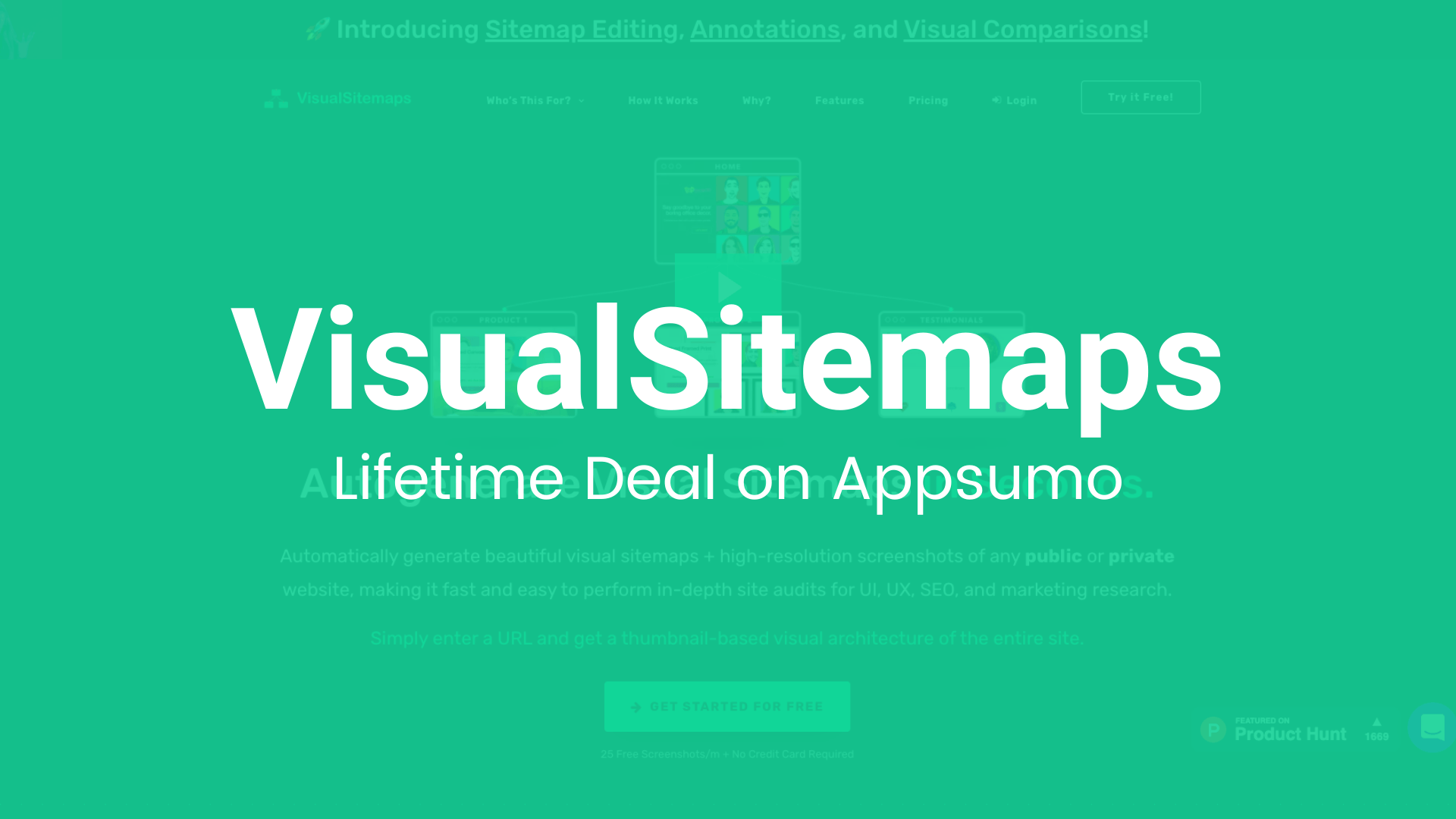 VisualSitemaps: Create A Comprehensive Visual Sitemap In Seconds