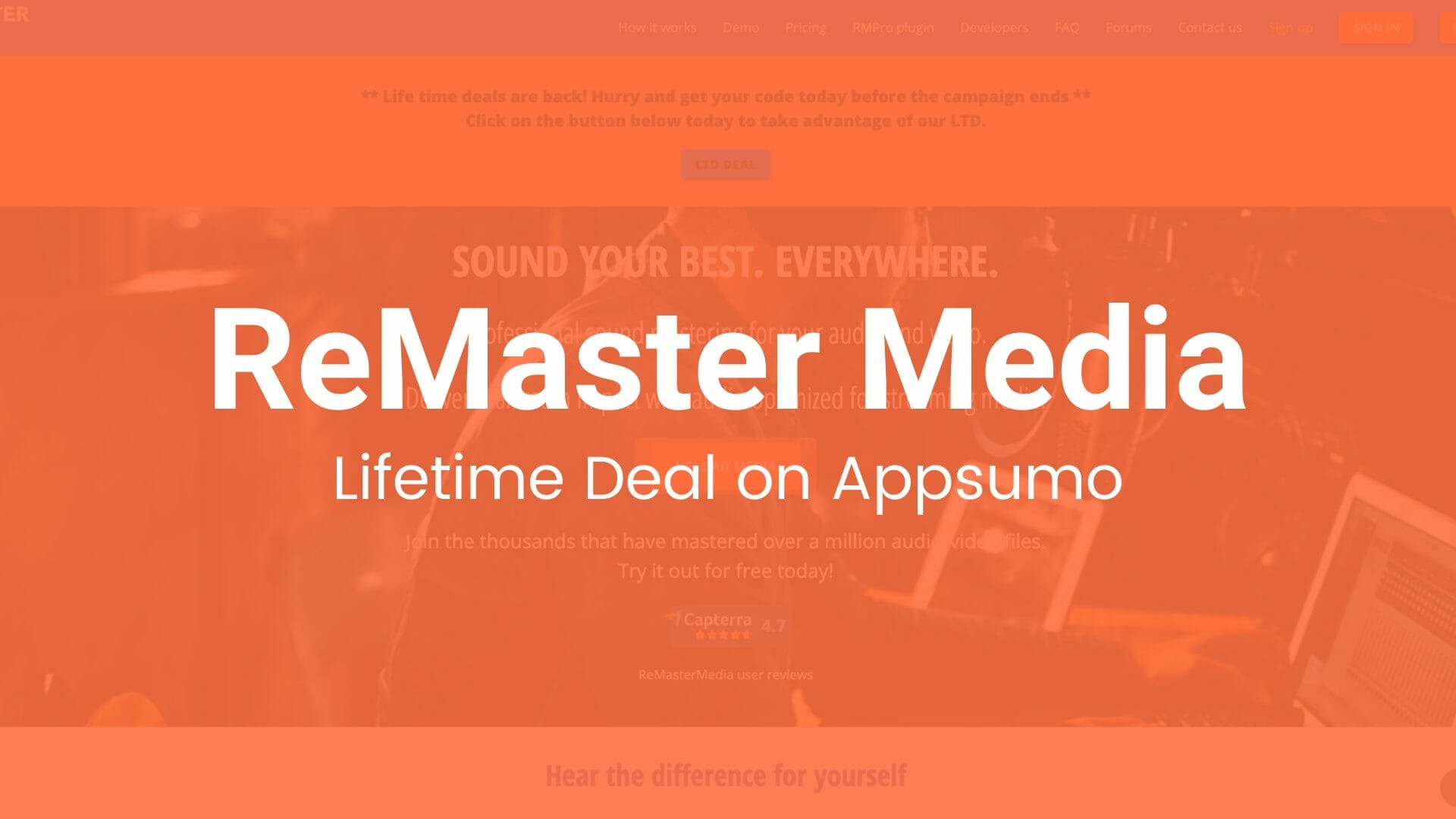 ReMasterMedia: Create Professional Audio and Videos That Stand Out