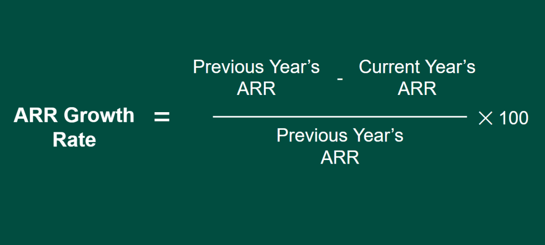 ARR Growth Rate Formula