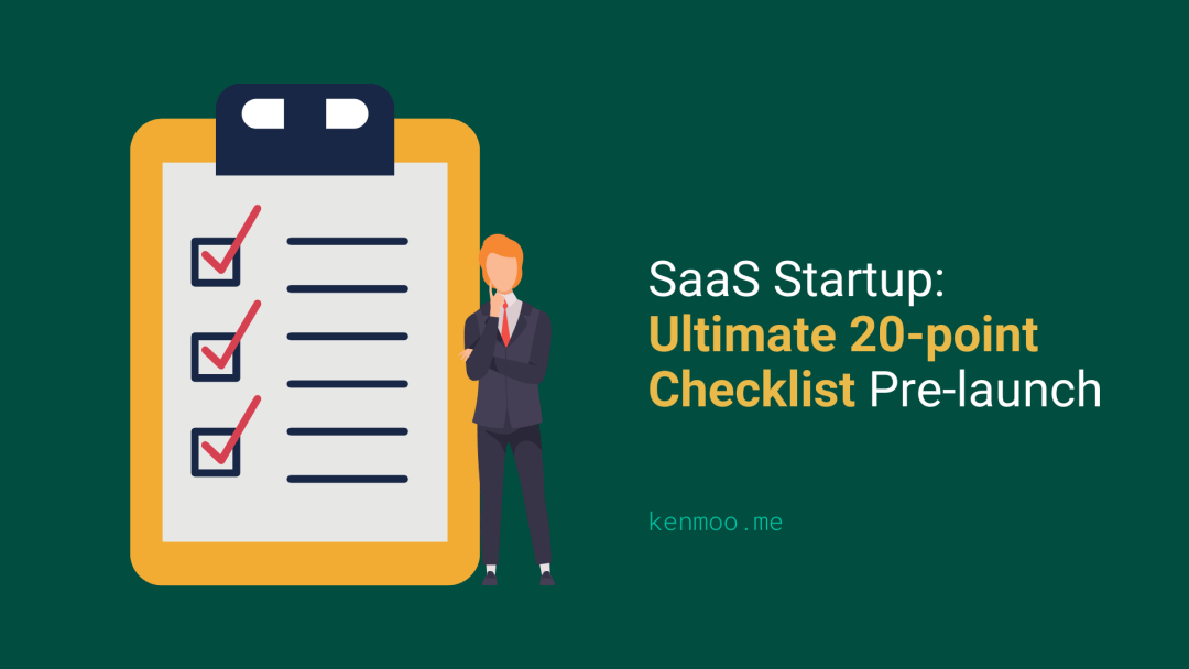 SaaS Startup checklist banner SaaS Startup checklist banner