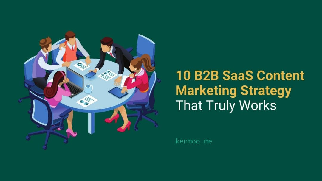 b2b saas content marketing strategy banner