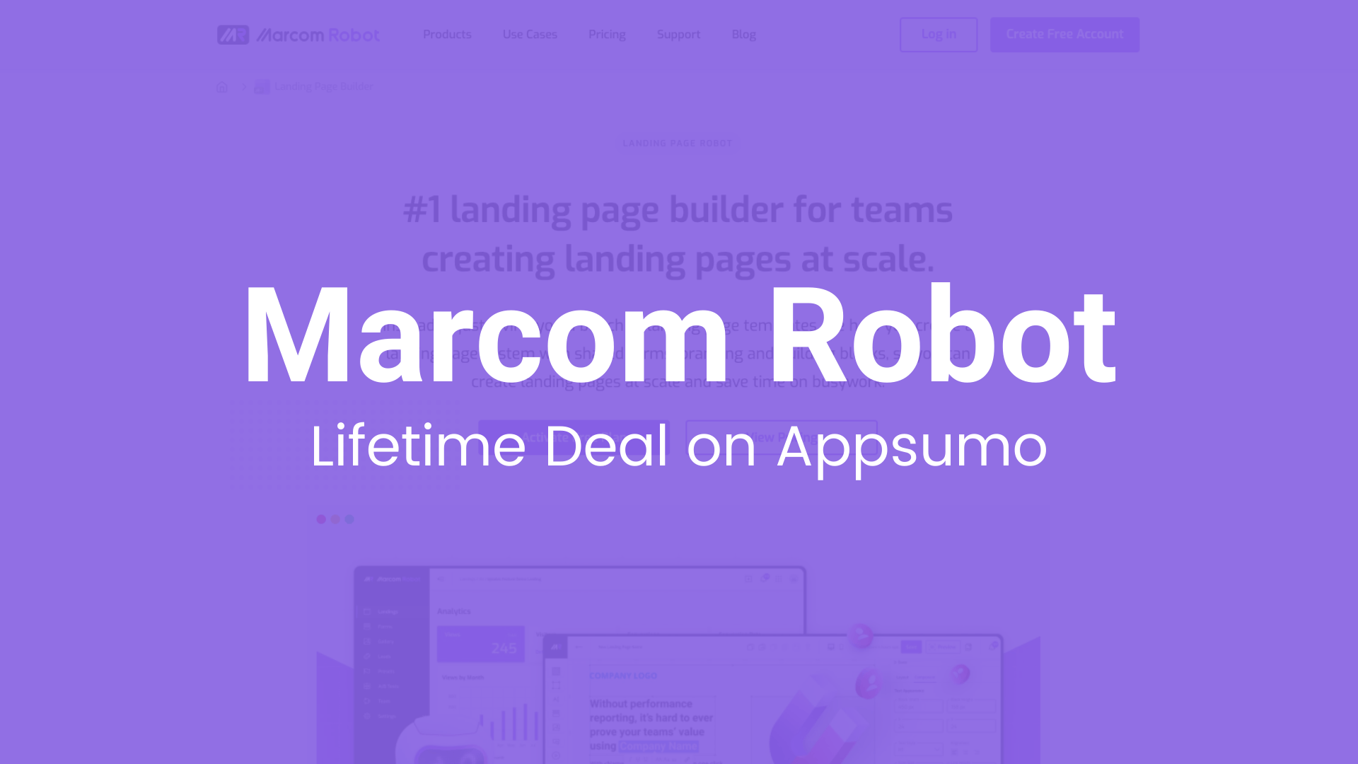 Marcom Robot: Create Landing Pages at Scale