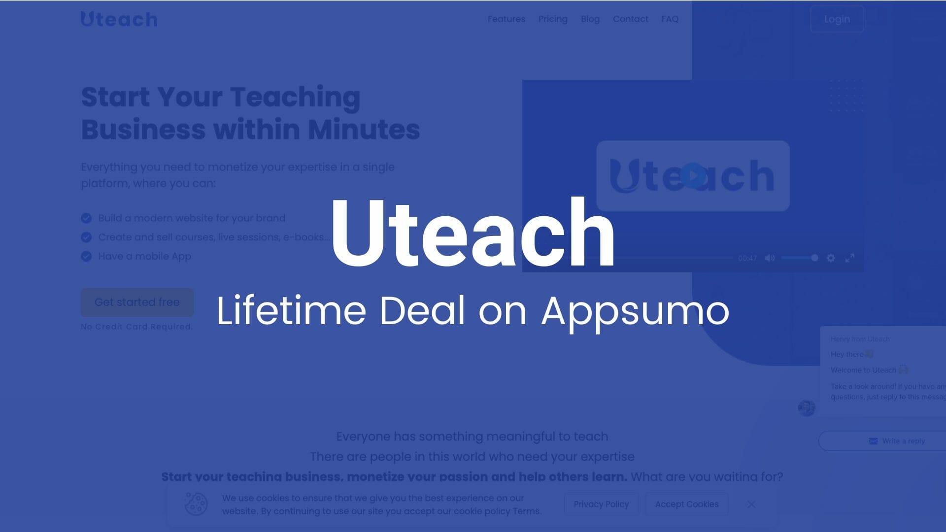 Uteach: Build Professional Websites, Sell Courses and Monetize your Expertise