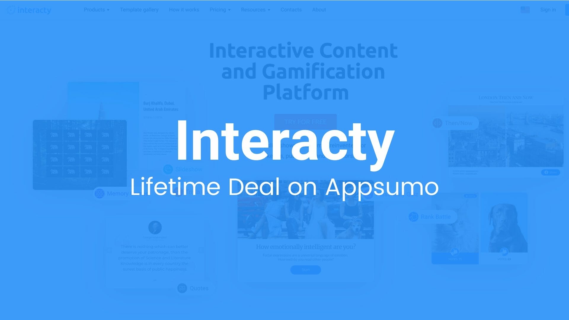 Interacty: Interactive Content and Gamification Platform