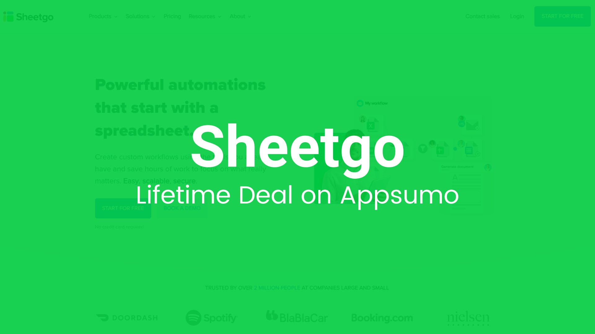 Sheetgo: Automate Entire Processes in a Simple Workflow