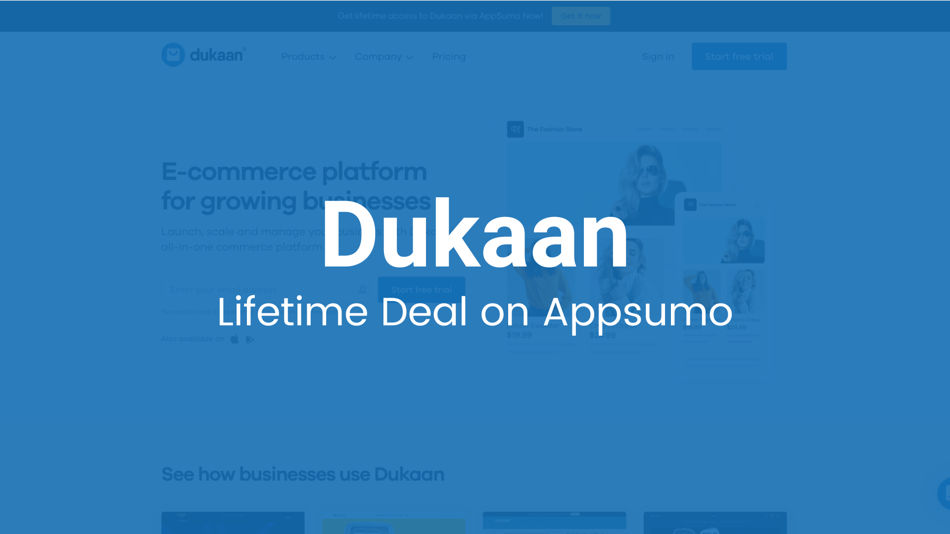 Dukaan: Easily Create Your Own E-Commerce Platform in Minutes
