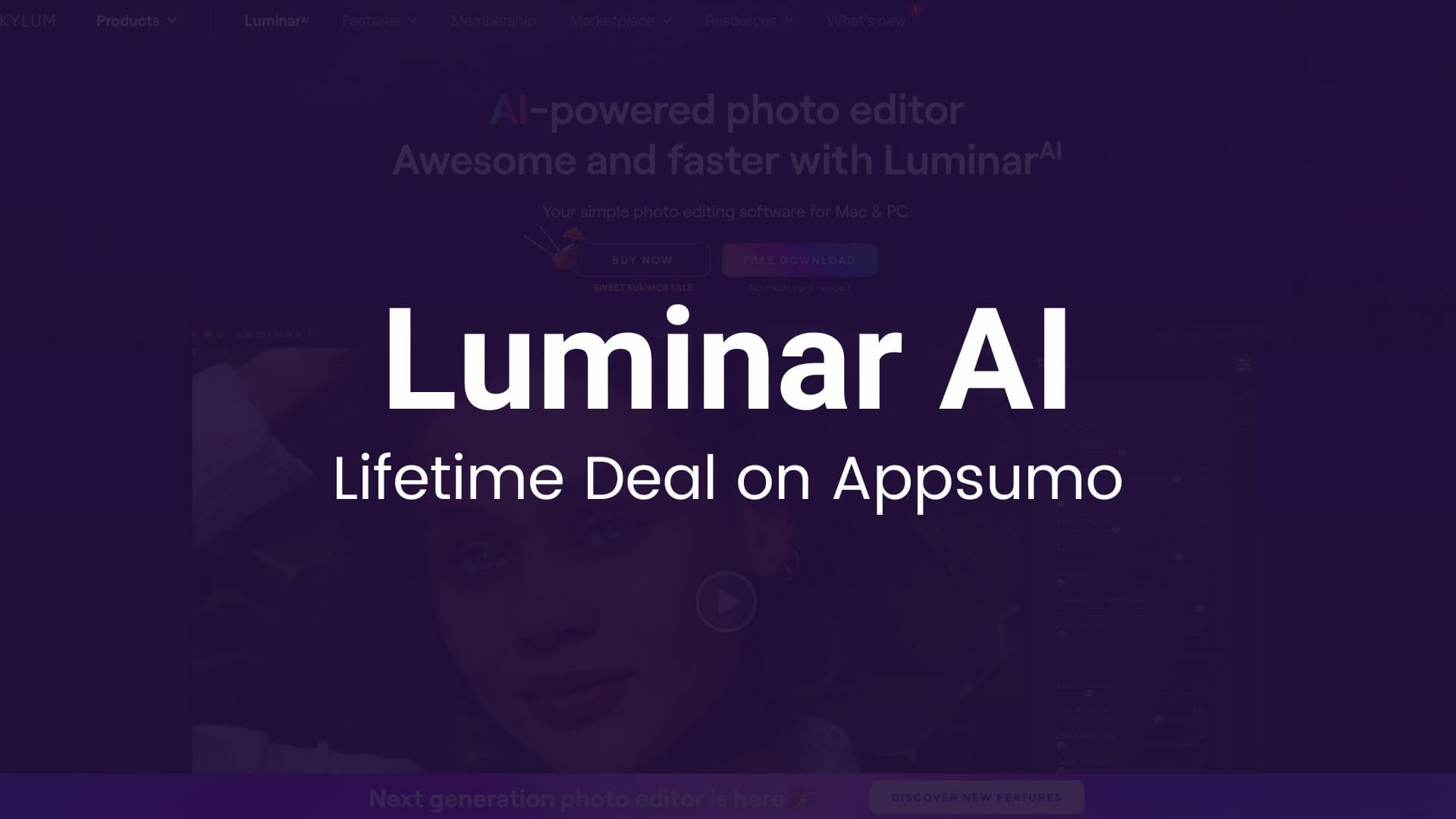 Luminar AI: AI-Powered Photo Editing Tool