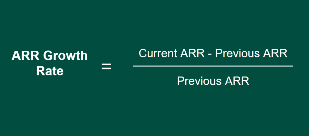 SaaS ARR Growth Rate Formula