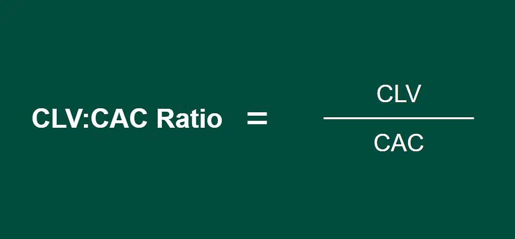 CLV CAC Ratio Formula