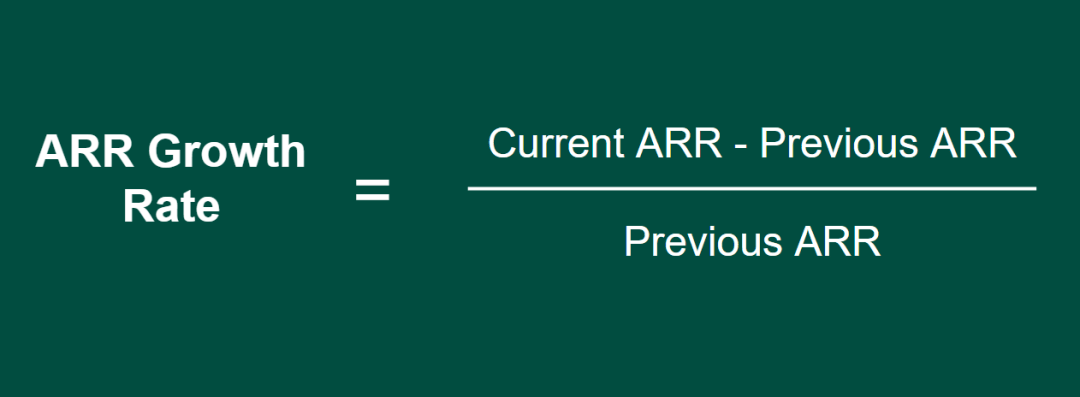 Annual recurring revenue growth rate formula Annual recurring revenue growth rate formula