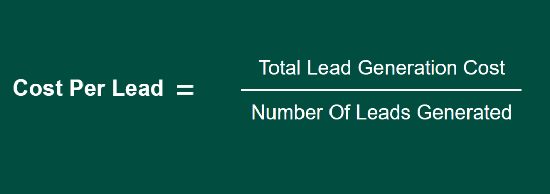 cost per lead formula