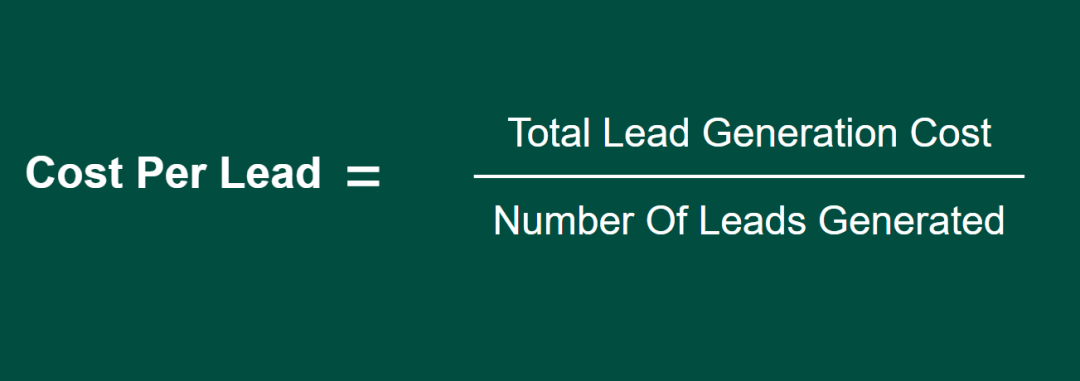 cost per lead formula cost per lead formula
