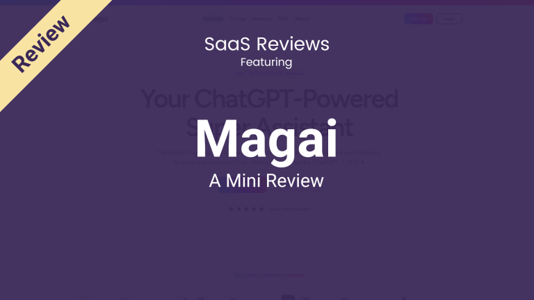 Magai Review Banner