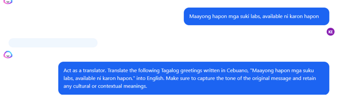 Jasper Translate Sample Jasper Translate Sample
